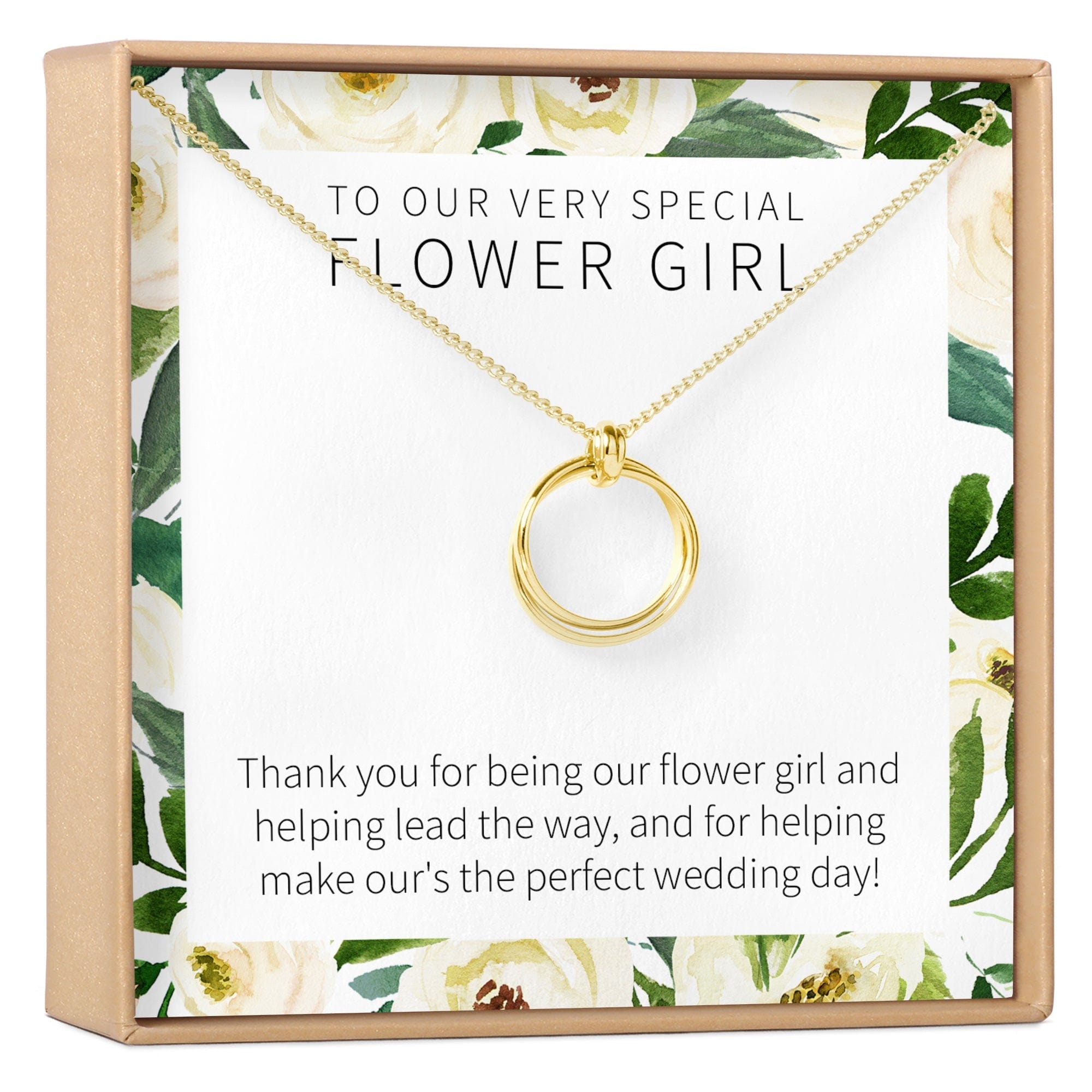 FLOWER GIRL NECKLACE