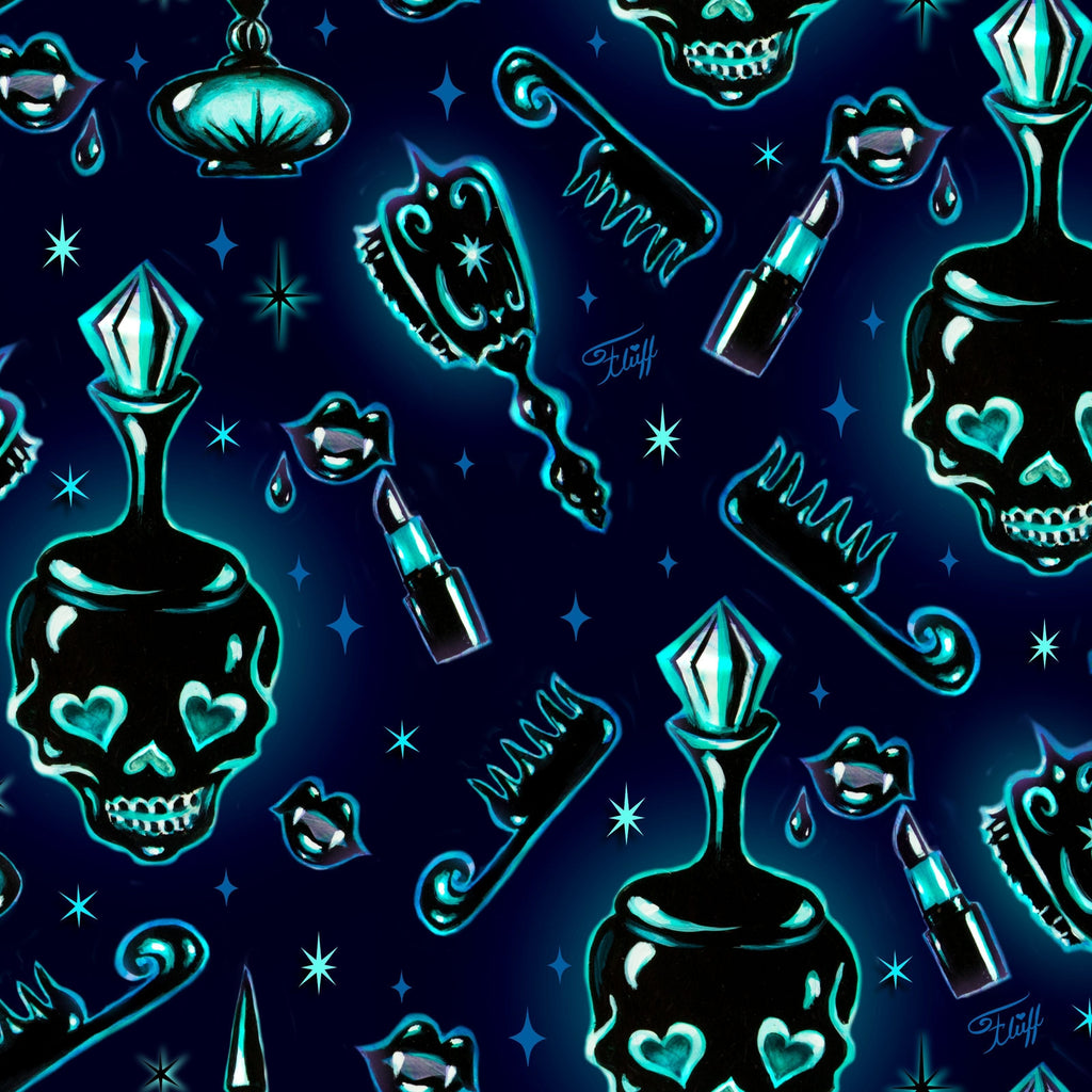 "Dark Desire" Leggings by Miss Fluff x Lipstick & Chrome