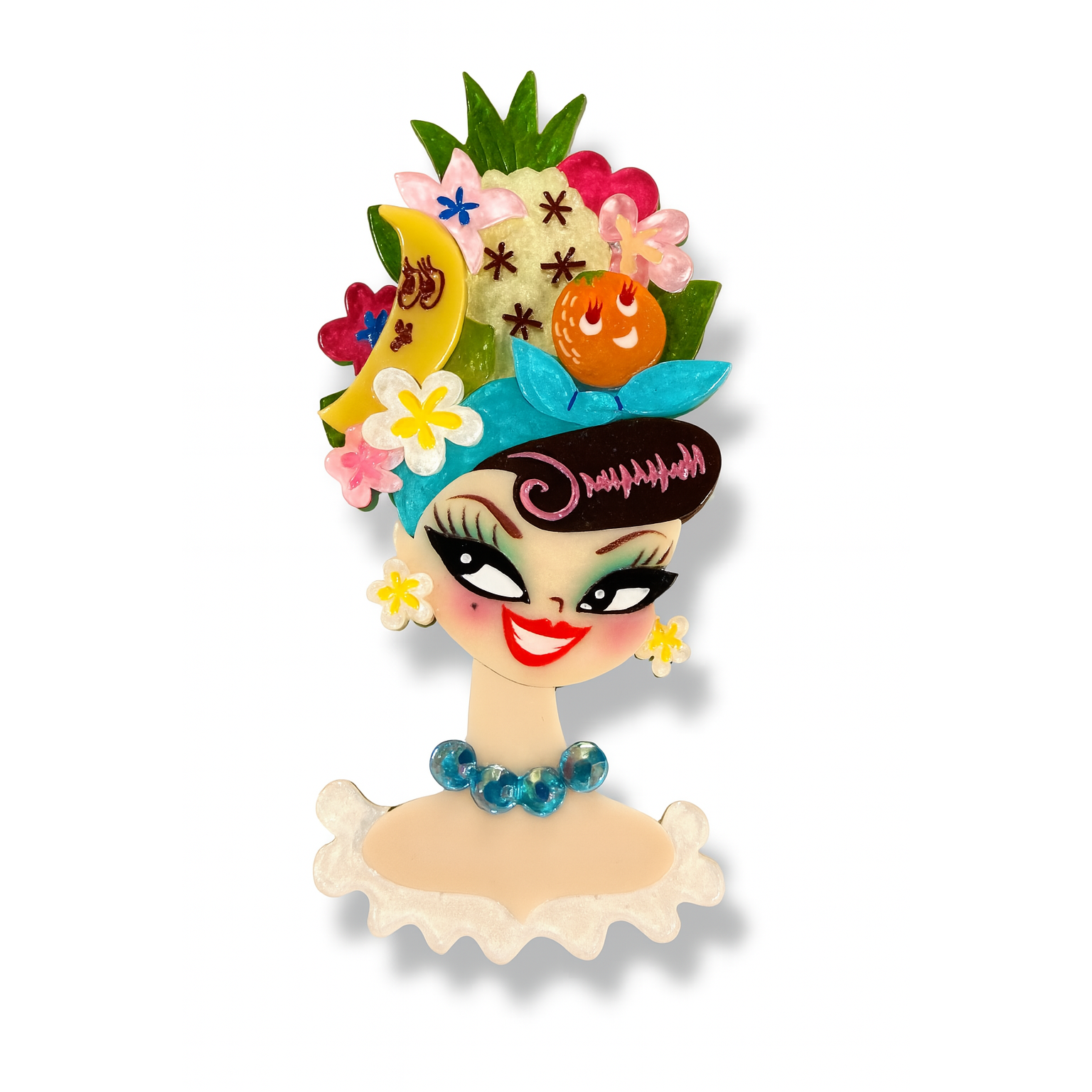 Forbidden Fruits Brooch by Miss Fluff x Lipstick &amp;amp; Chrome