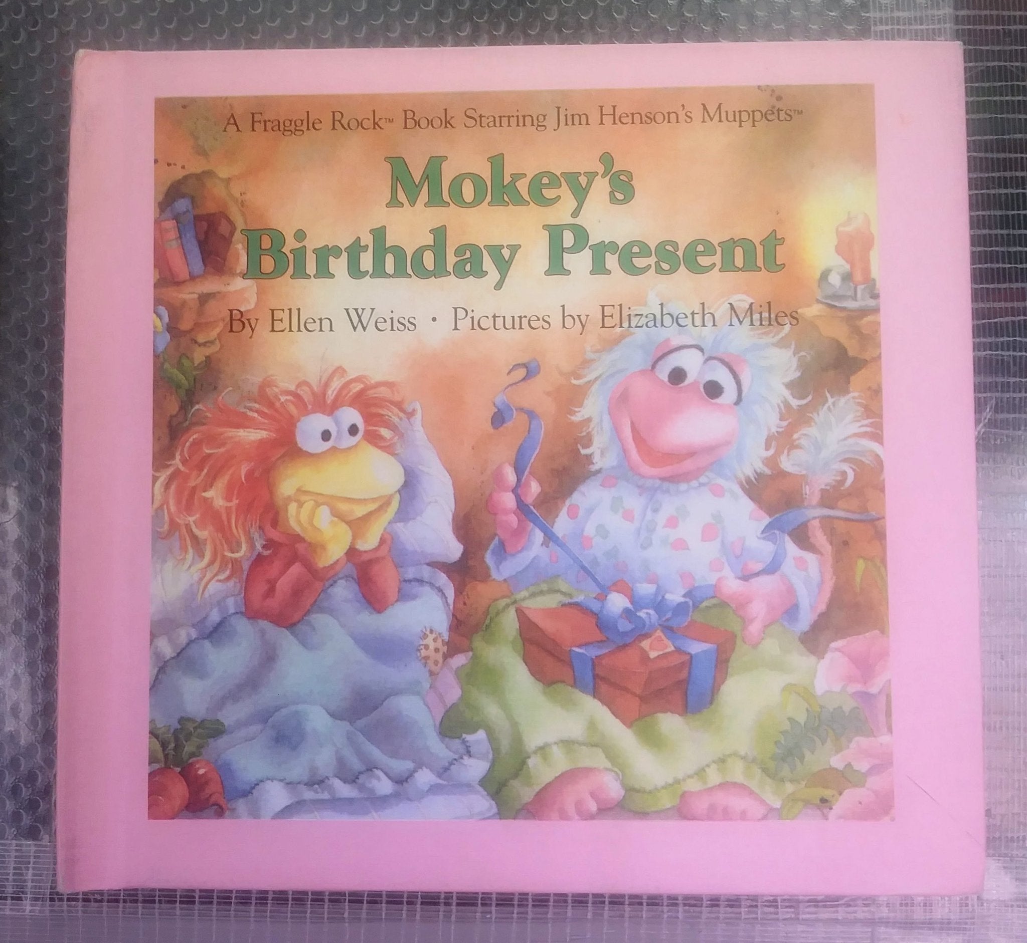 Fraggle Rock HC Book - Mokey&amp;#39;s Birthday Present