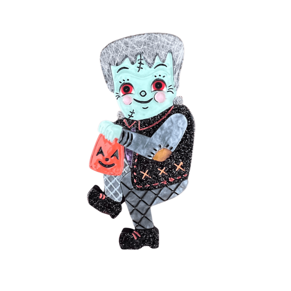 Frankenstomp Brooch by Johanna Parker x Lipstick &amp;amp; Chrome