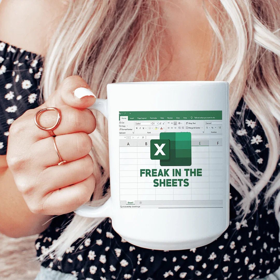 Freak In The Sheets Mug 15 oz