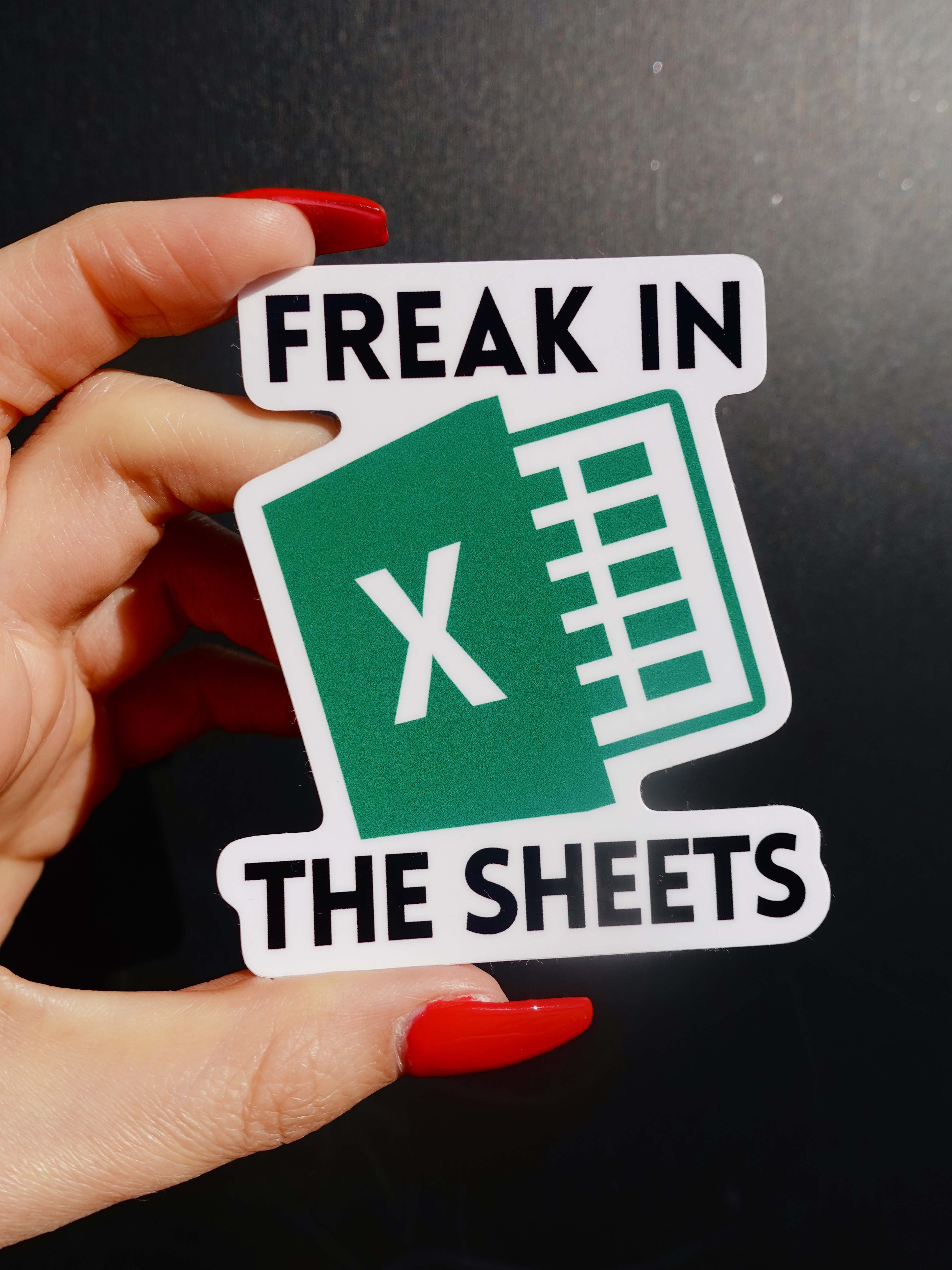 Freak In The Sheets Sticker