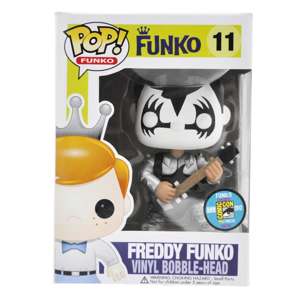 THE DEMON FREDDY FUNKO (KISS) 11 - 2012 SDCC EXCLUSIVE/96 MADE  [LIGHT DAMAGE]