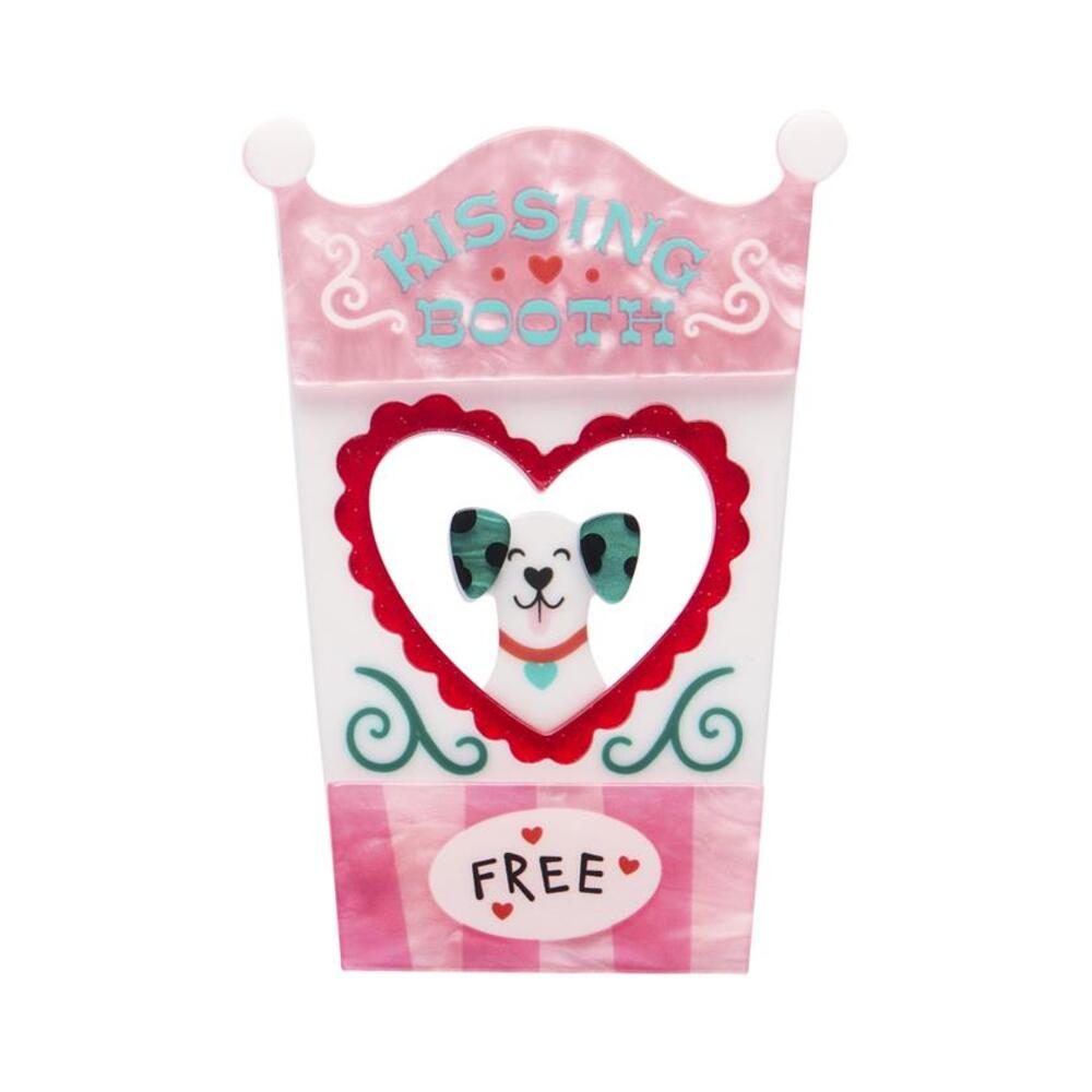 Free Kisses Brooch by Erstwilder