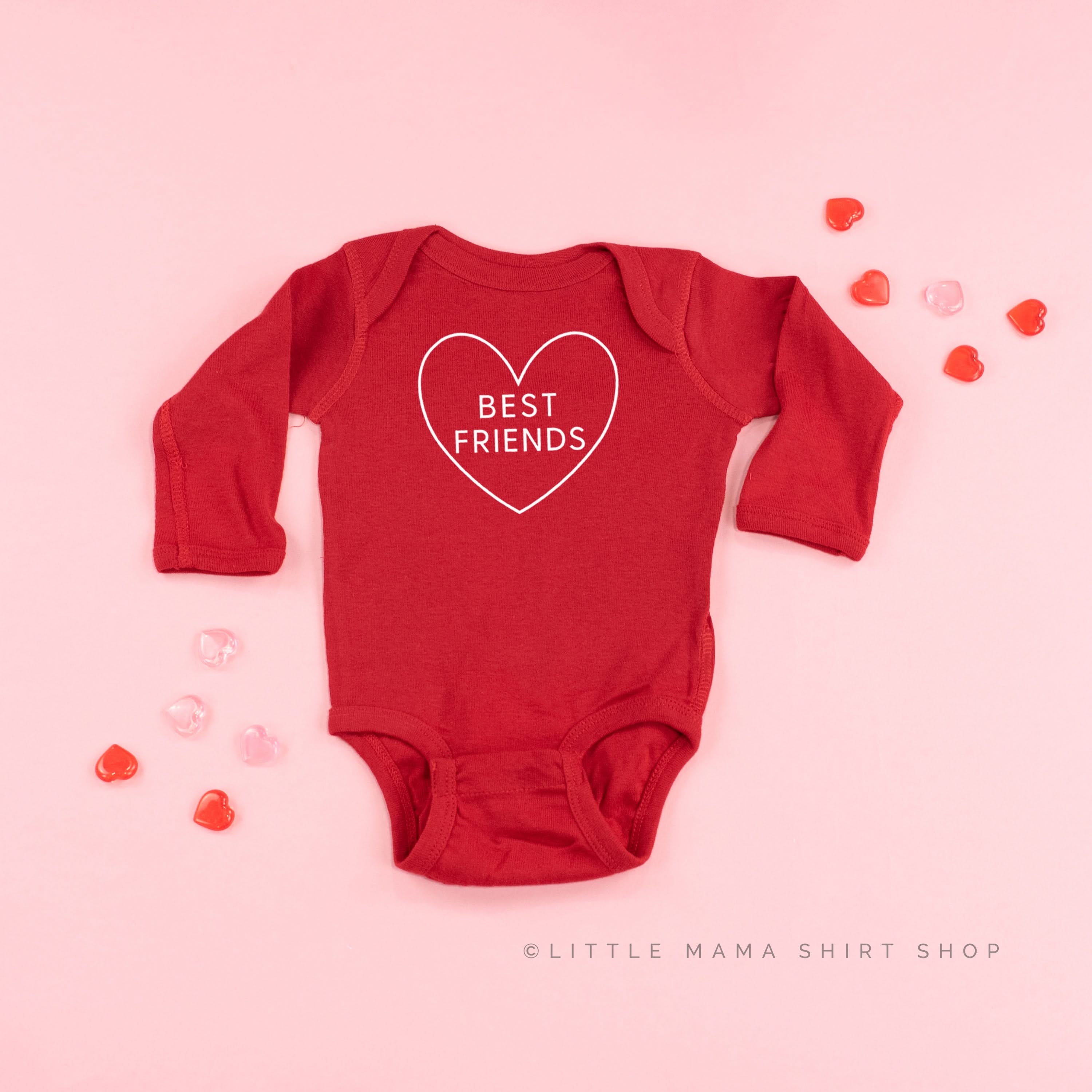 Best Friends (Heart Around) - Child Long Sleeve Tee