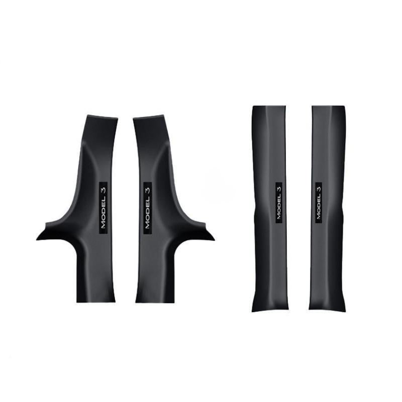 Front &amp;amp; Rear Door Sill Protection Strips for Model 3 Highland (4PCS)
