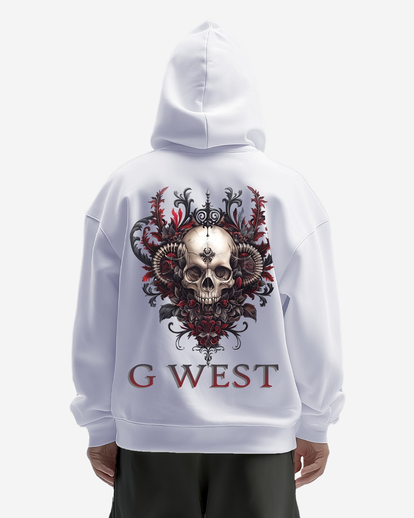G West Mens Afflicted Times Oversize Hoodie