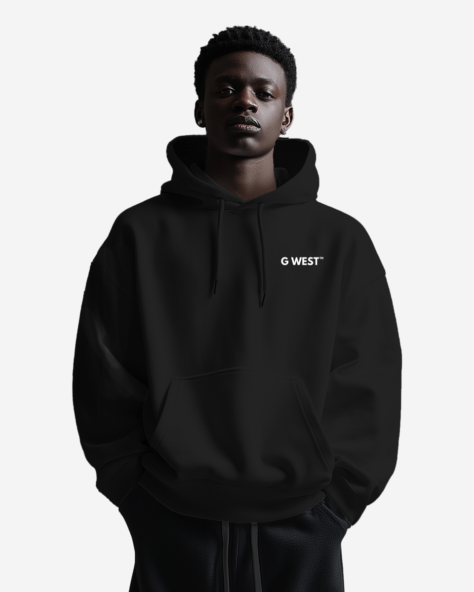 G West Mens Bubble Gum Baby Heavy Premium Hoodie