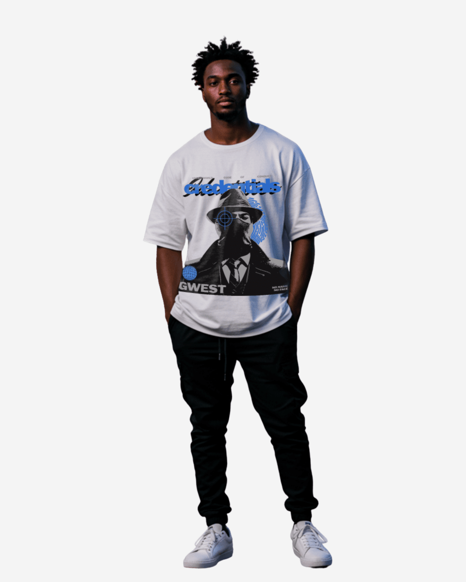 G West Credentials Oversized Men&amp;#39;s T-Shirt