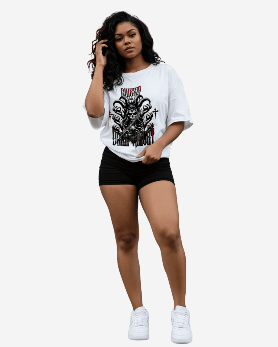 G West Dark Knight Oversized Women&amp;#39;s T-Shirt