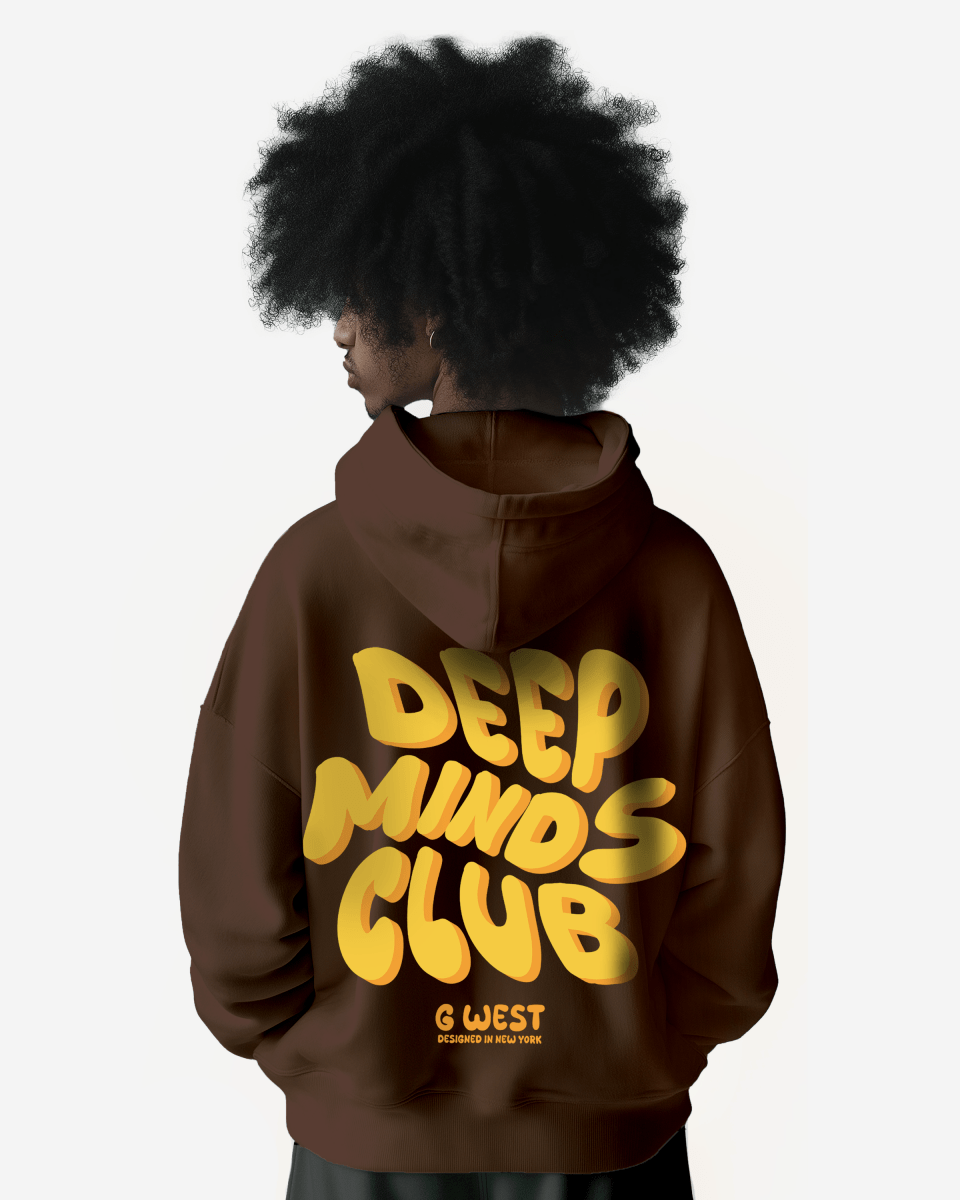 G West Mens Deep Minds Club Hoodie