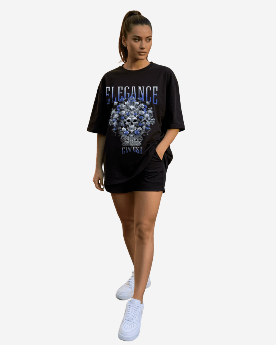 G West Elegance In Decay Oversized Women&amp;#39;s T-Shirt
