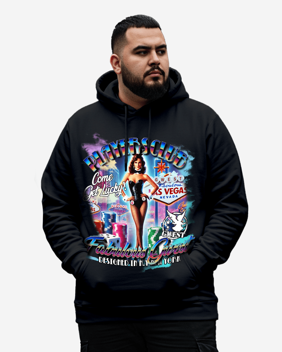 G WEST GET LUCKY HOODIE Big and Tall