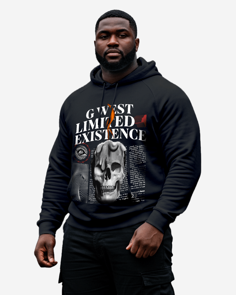 G WEST GHOST CITY HOODIE Big and Tall