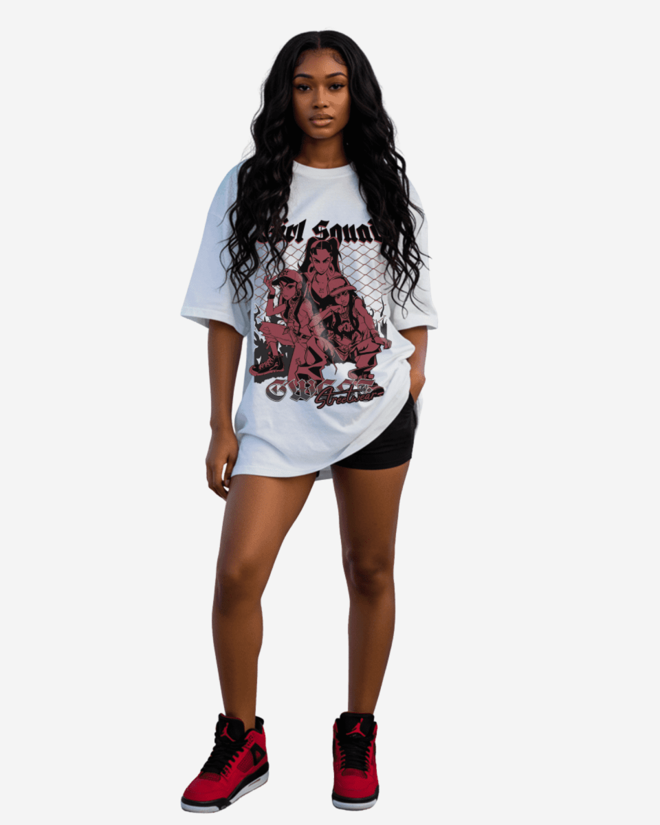 G West Girl Squad Oversized Women&amp;#39;s T-Shirt