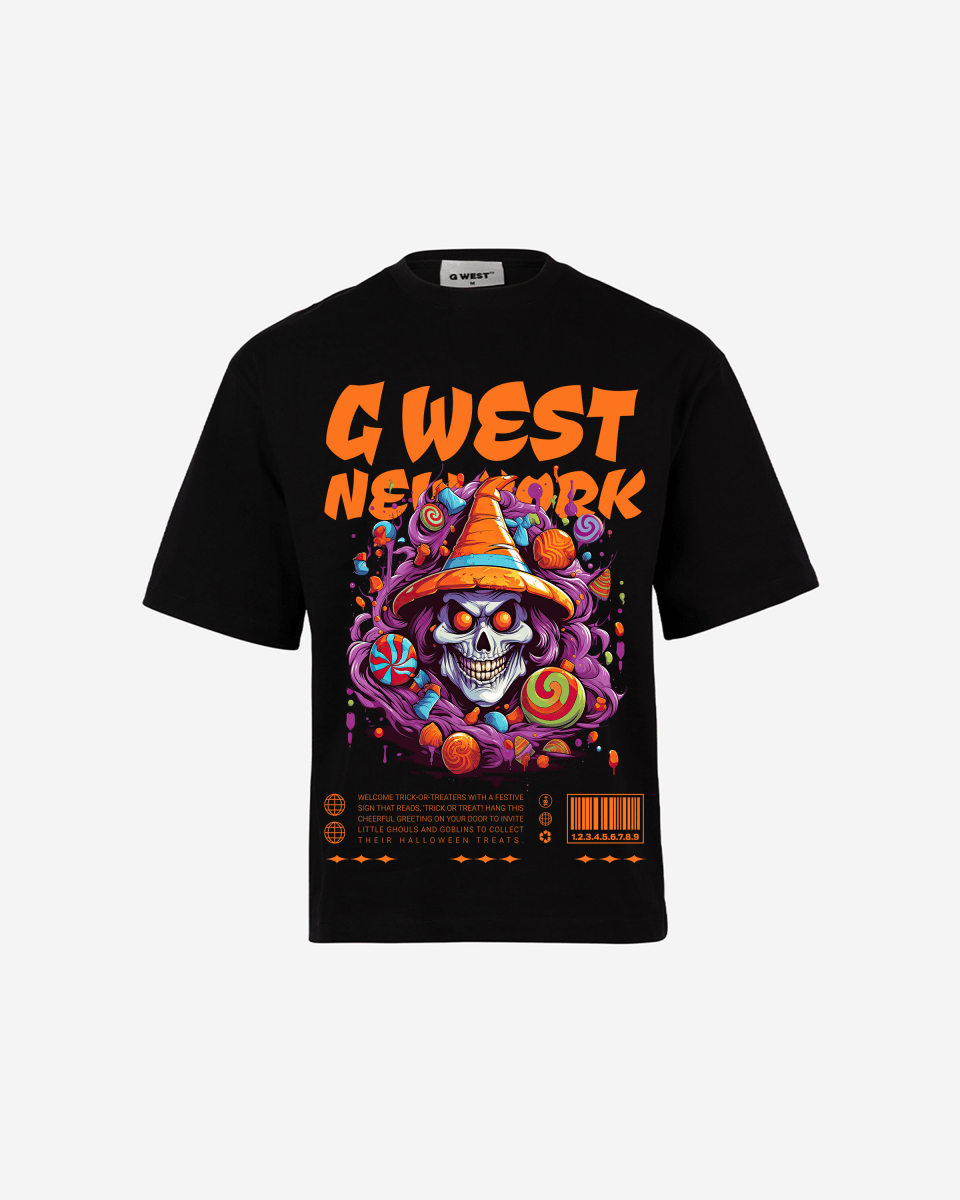 G-WEST HALLOWEEN OVERSIZED TEE