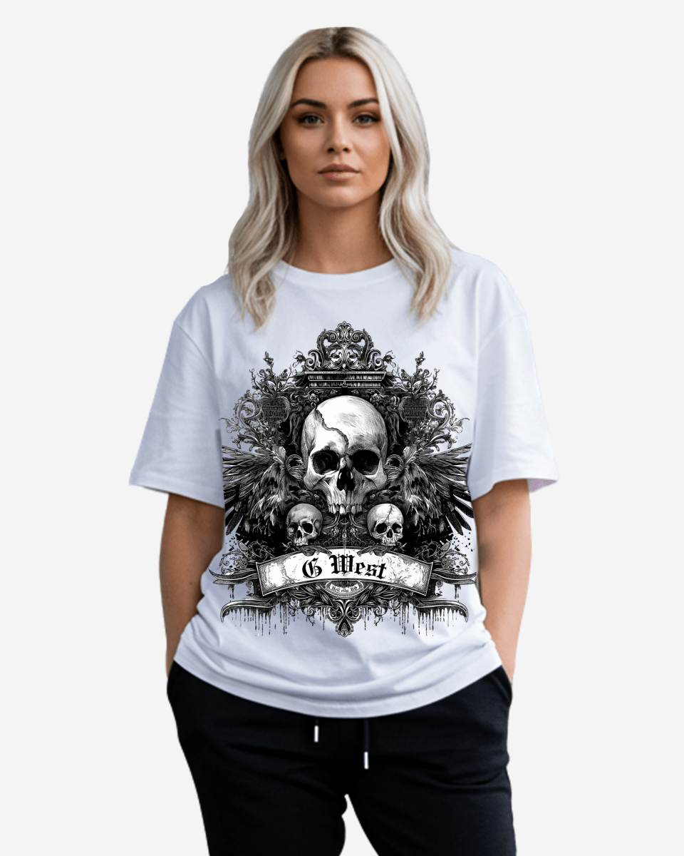 G West Womens Hell City Oversized Tee
