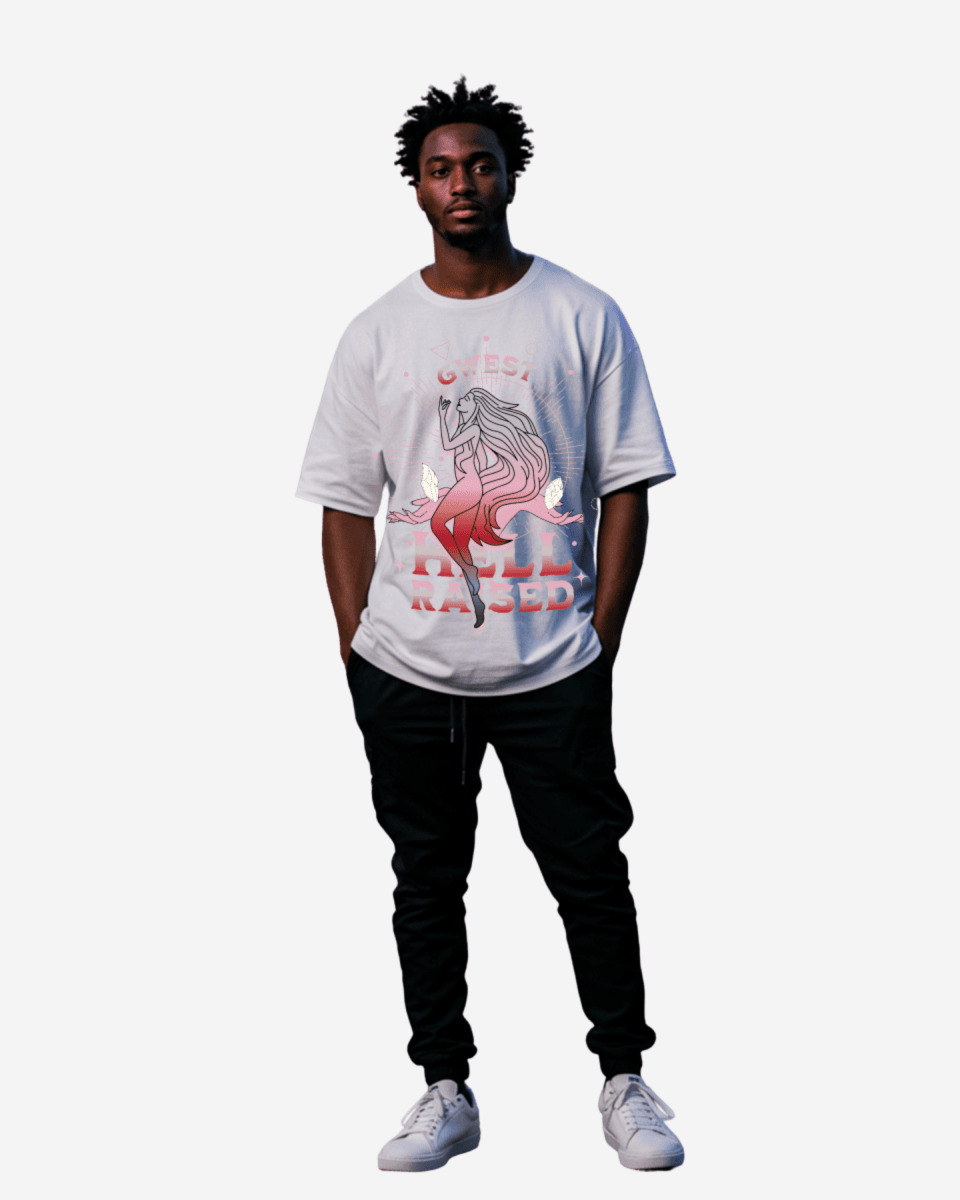 G West Hell Raised Oversized Men&amp;#39;s T-Shirt
