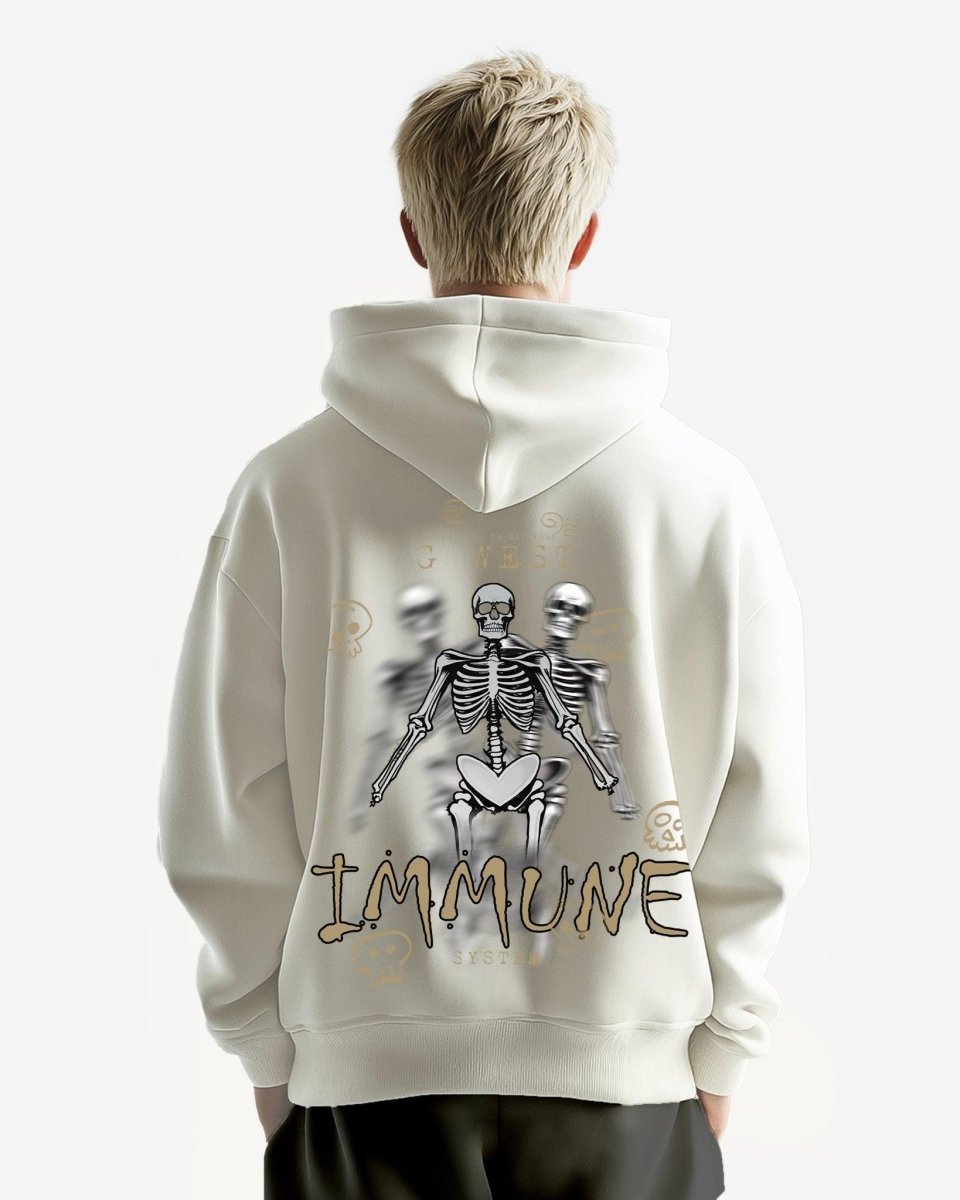 G West Mens Immune Skeleton Hoodie