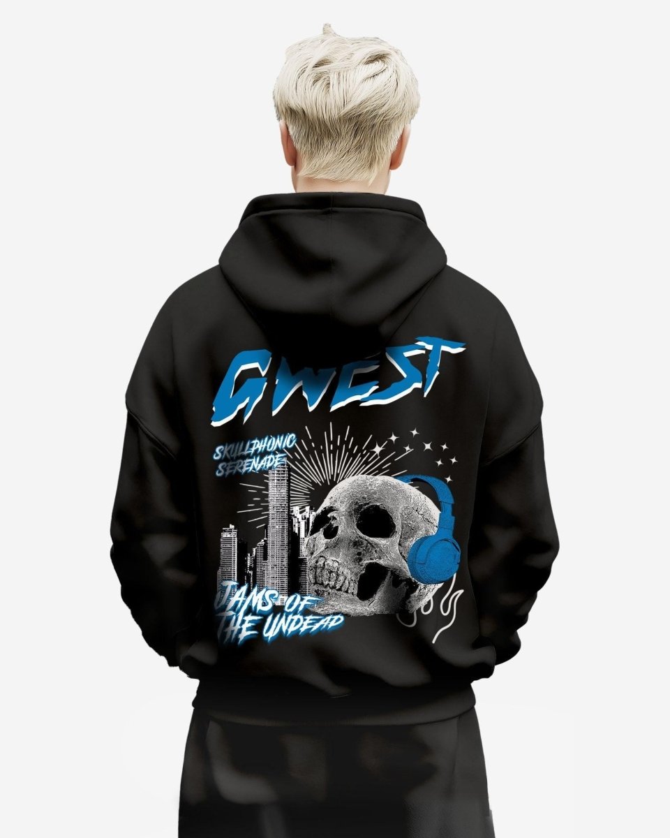 G West Mens Jams Of The Undead Oversize Hoodie
