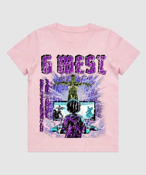 G West Kids Game Of G Purple Tee - Dtpbasty9071