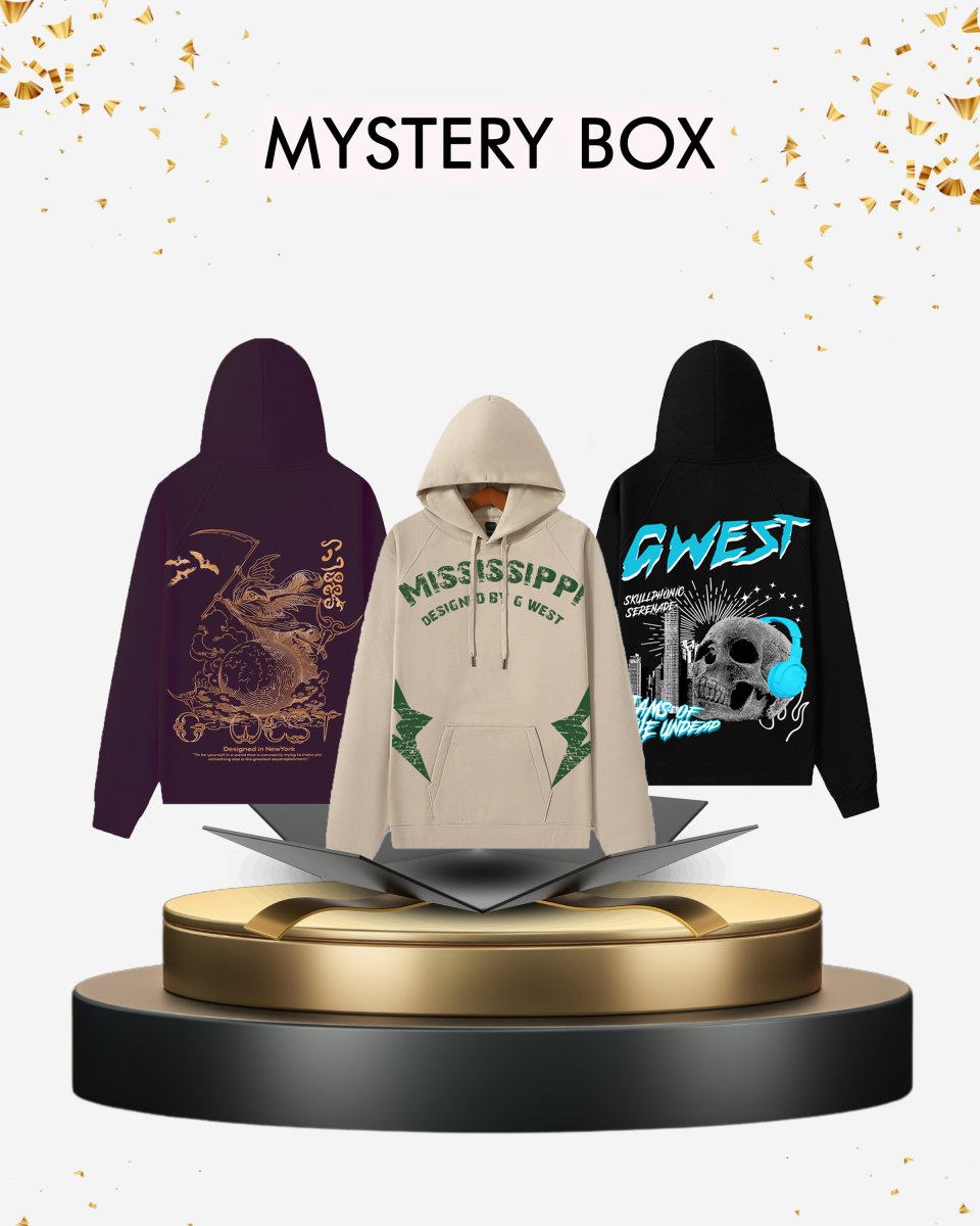 G West Mystery Box Three Random Hoodies