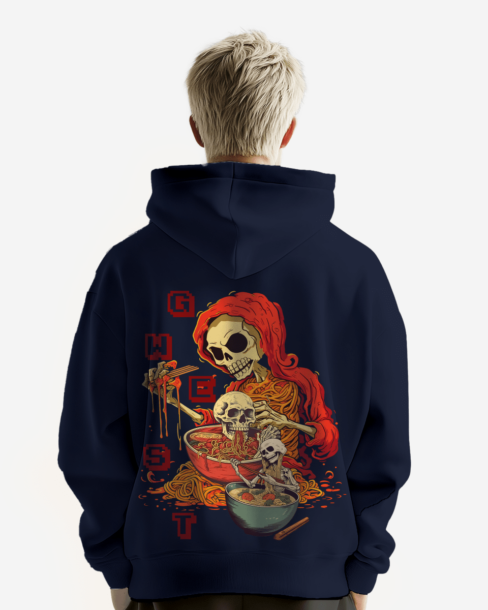 G West Noodle Skelton Heavy Premium Hoodie