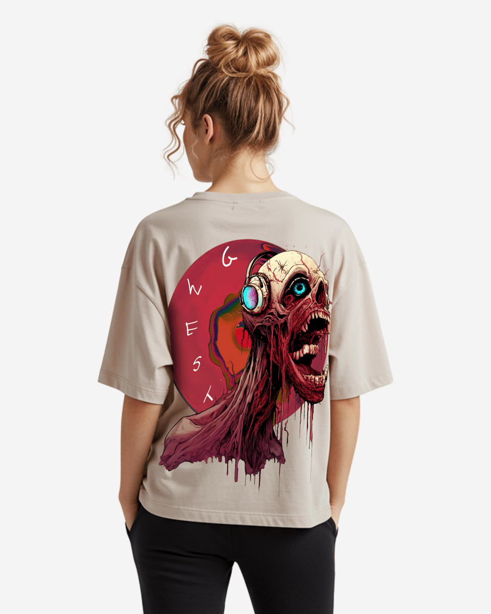G West Womens Oversized One Eye Lifestyle Tee