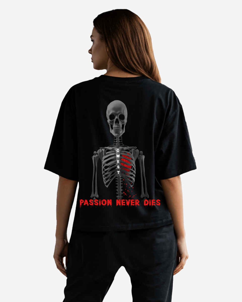 G West Womens Oversized Passion Never Dies Tee