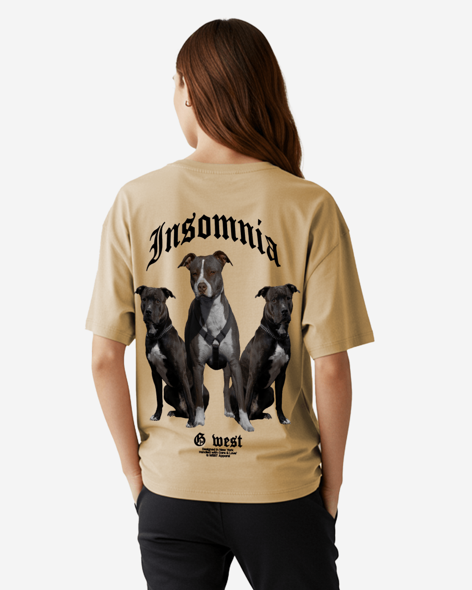 G West Womens Oversized Pitbulltant Shirt