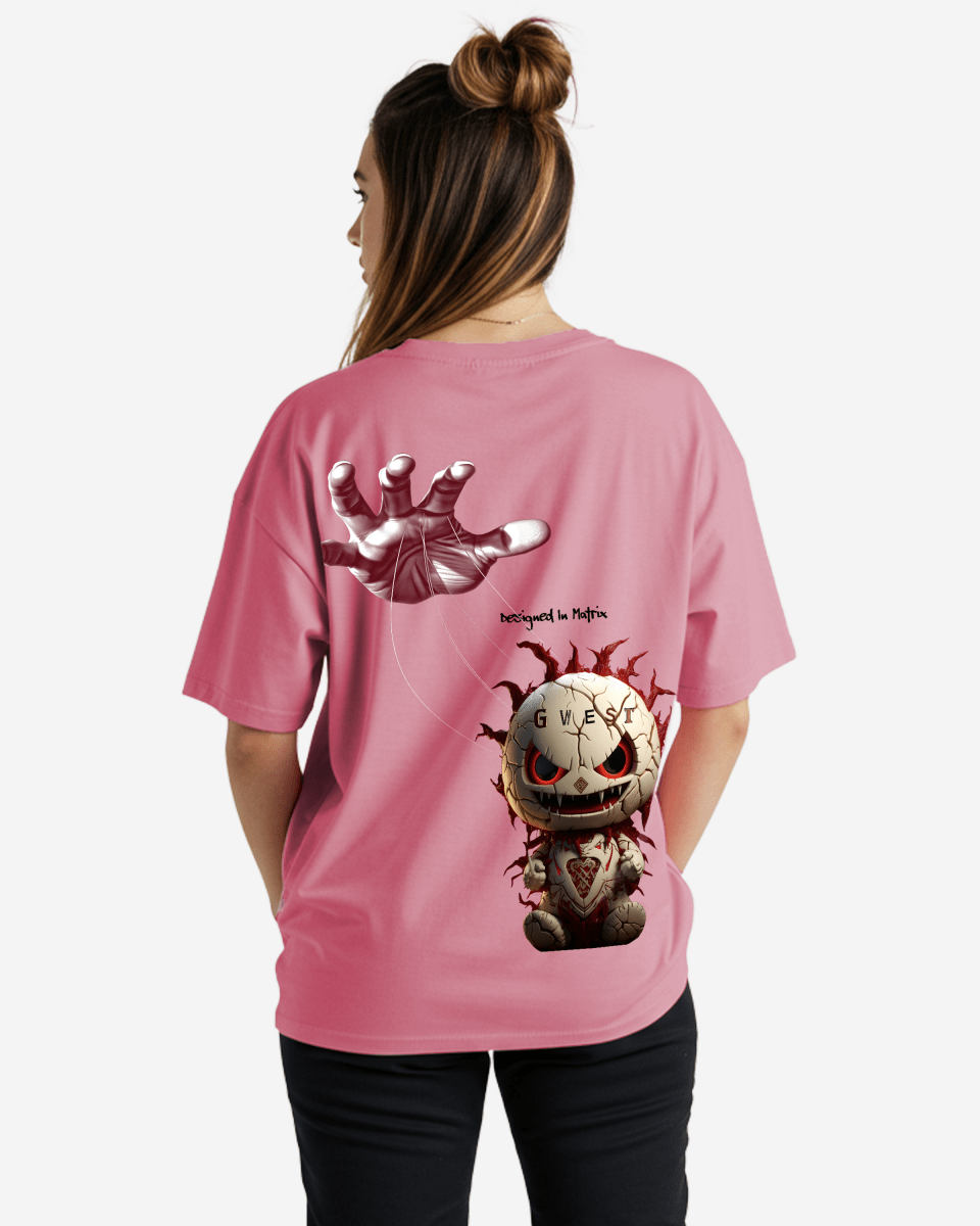 G West Womens Oversized Puppet Tee