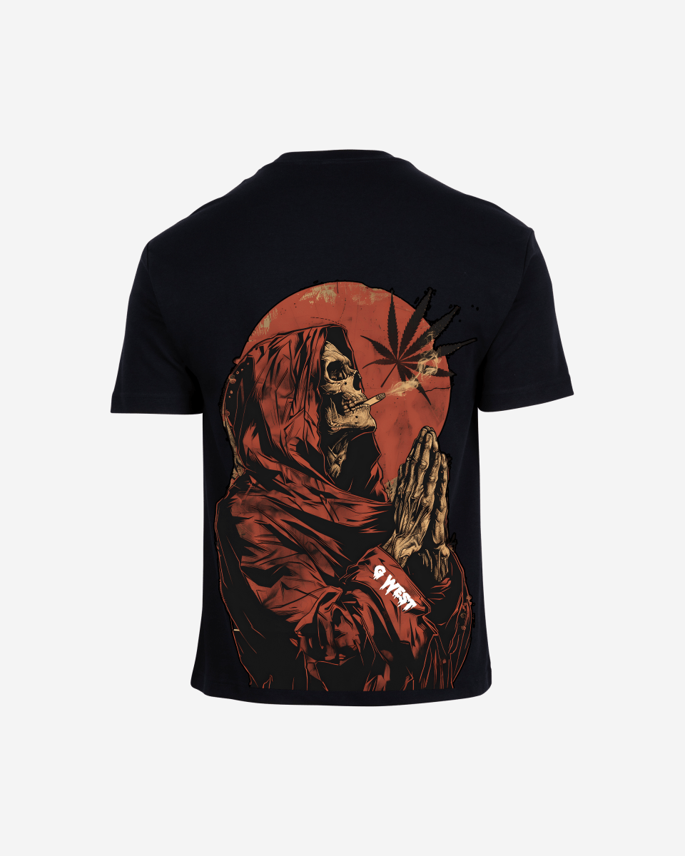 G West Mens Oversized Smoking Allen T Shirt