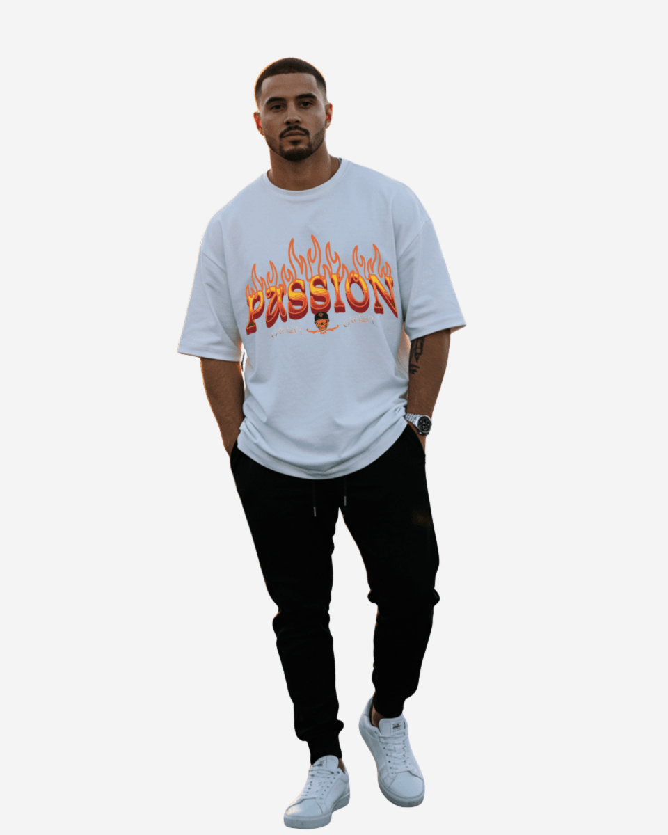 G West Passion Power Oversized Men&amp;#39;s T-Shirt