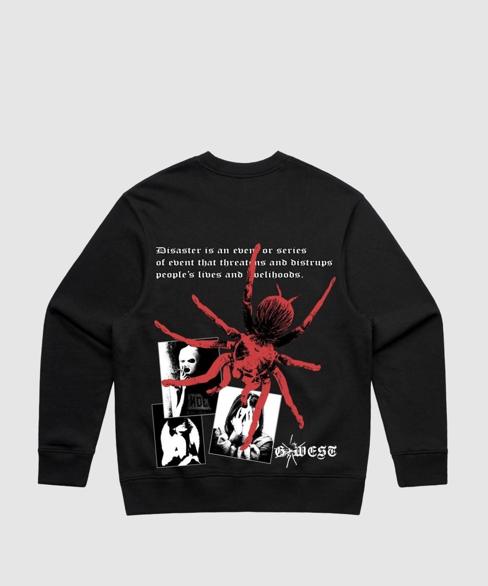 G West Red Spider Heavy Premium Crewneck