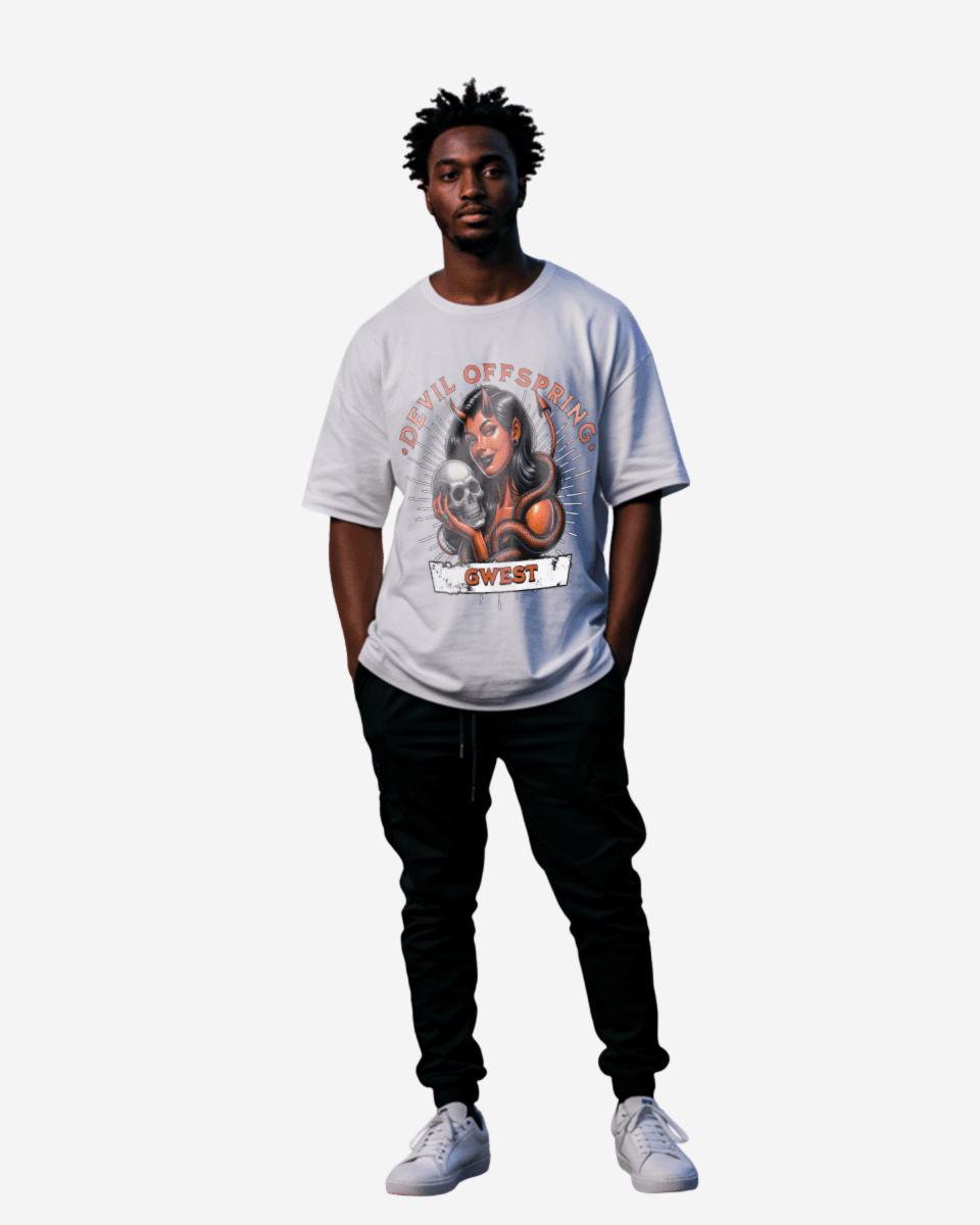 G West Skull &amp;amp; Swag Oversized Men&amp;#39;s T-Shirt