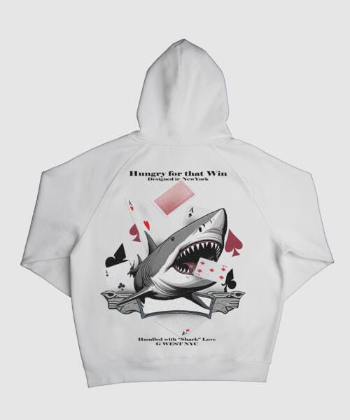 G West Spade Of Sharks Hoodie : Gwhlhd9024 - 5 Colors