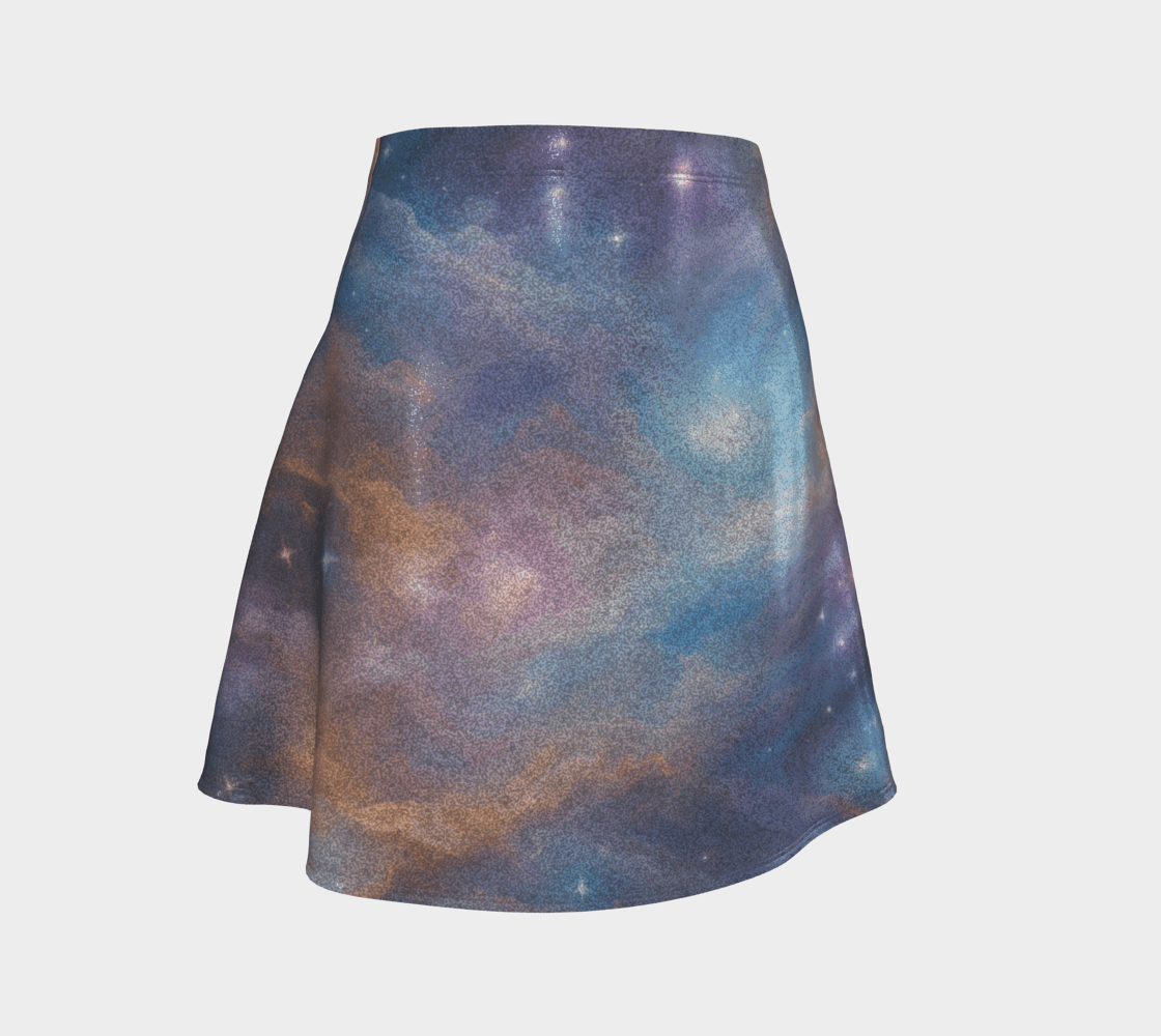 Galaxy glitter skirt