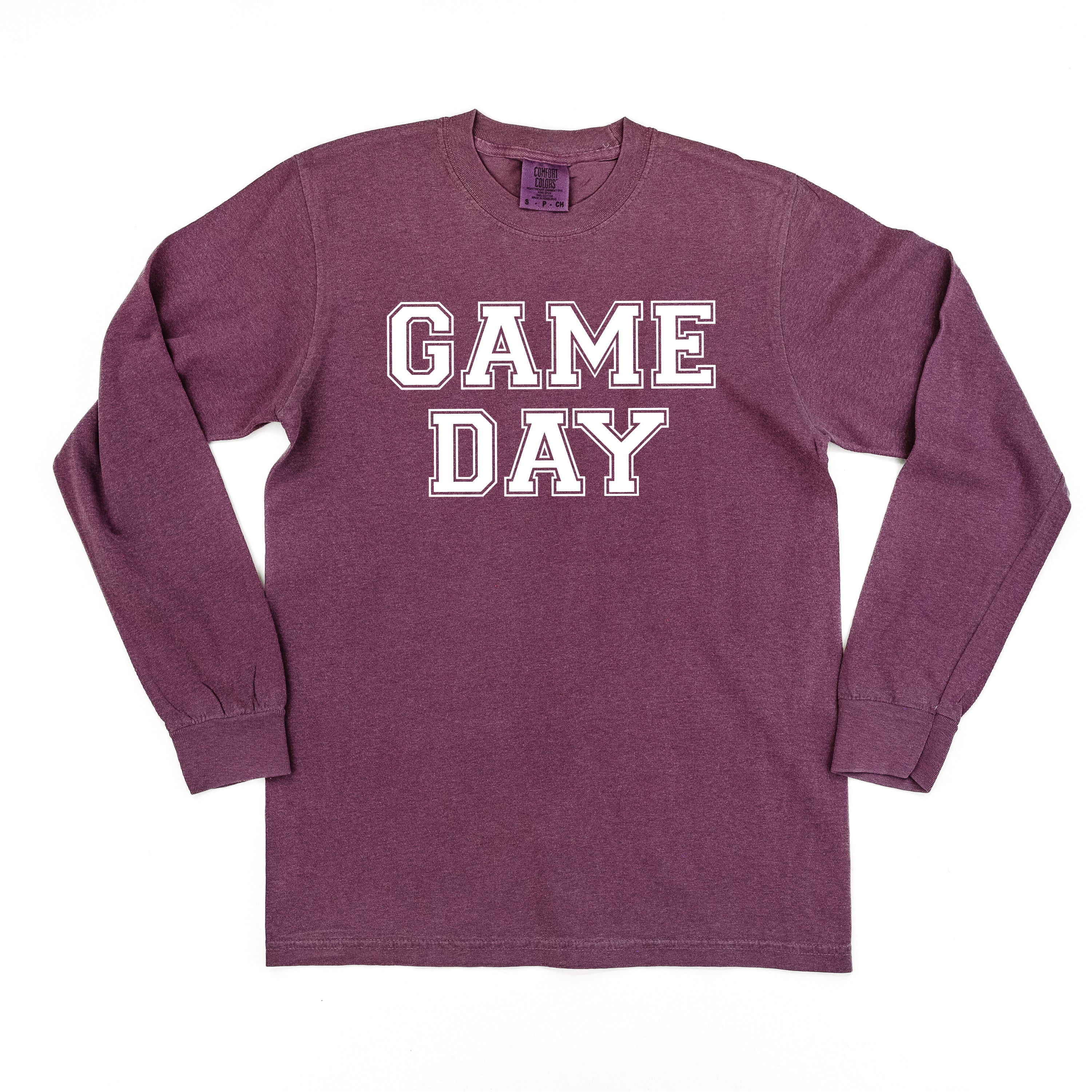 Game Day - Long Sleeve Comfort Colors Tee