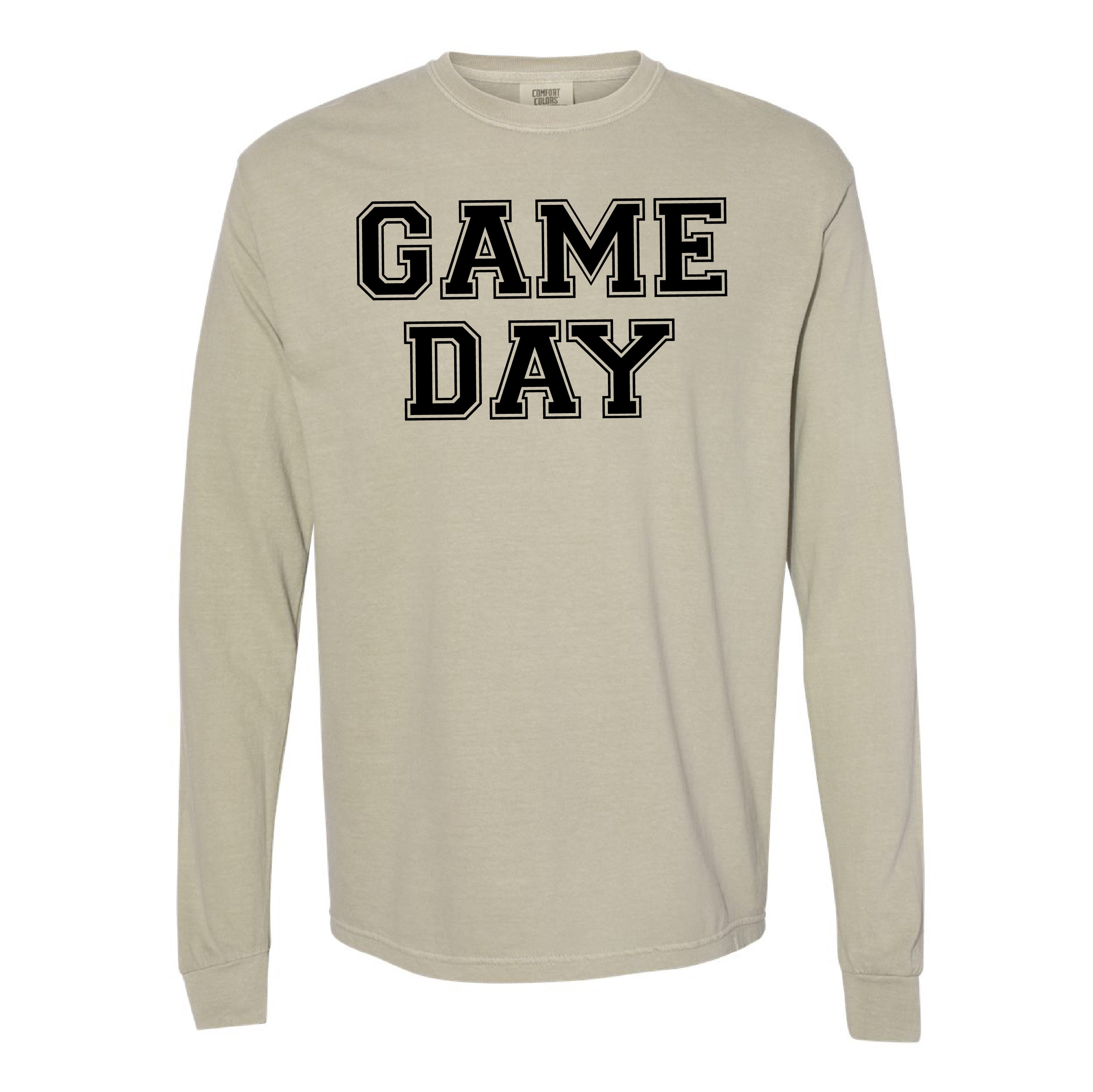 Game Day - Long Sleeve Comfort Colors Tee