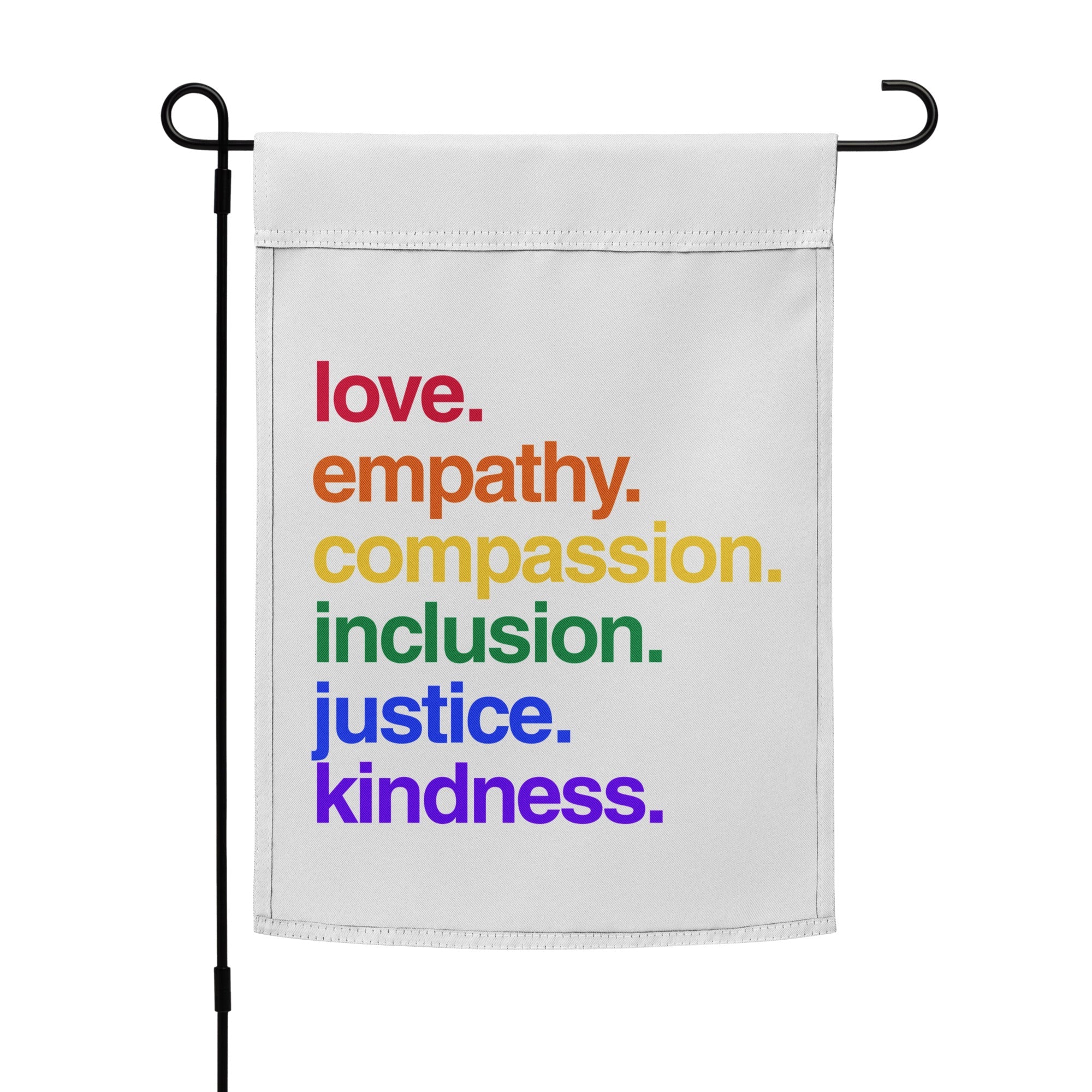 'Kindness Is' Pride Garden Flag