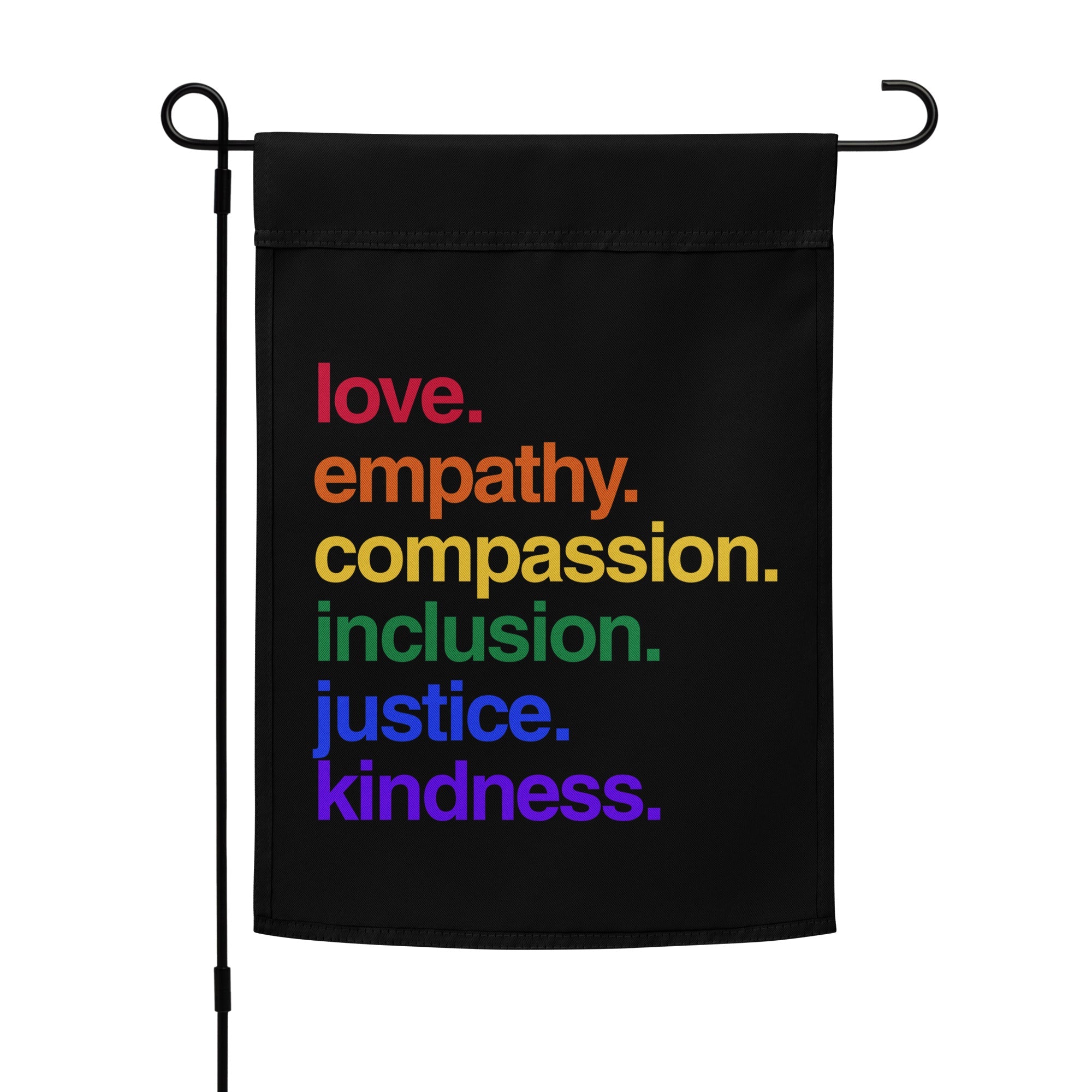 &amp;#39;Kindness Is&amp;#39; Pride Garden Flag