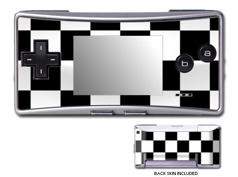 CHECKERS - NINTENDO GAMEBOY MICRO SKIN