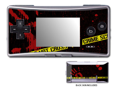 CRIME SCENE - NINTENDO GAMEBOY MICRO SKIN