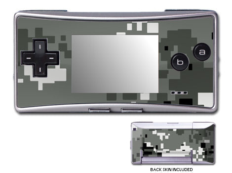DIGITAL URBAN CAMO - NINTENDO GAMEBOY MICRO SKIN