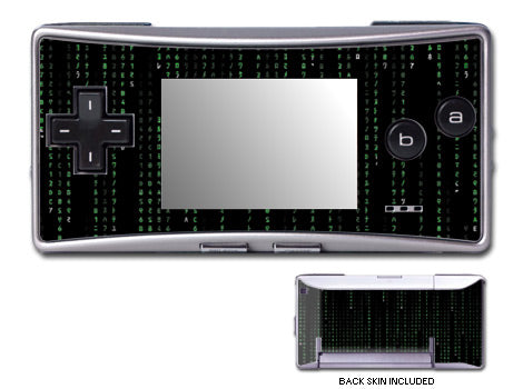 MATRIX STYLE CODE - NINTENDO GAMEBOY MICRO SKIN