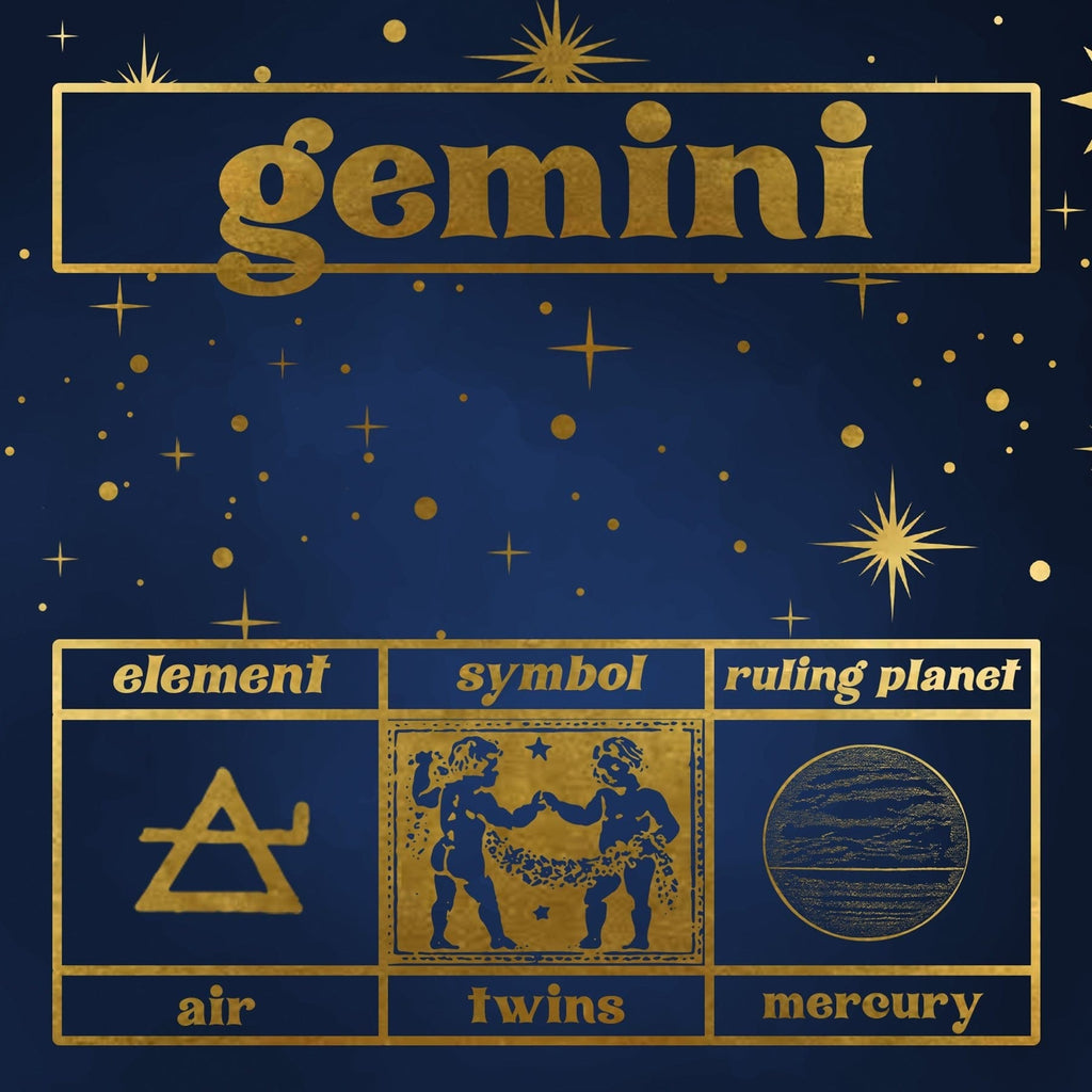Gemini Zodiac Gift Box Set