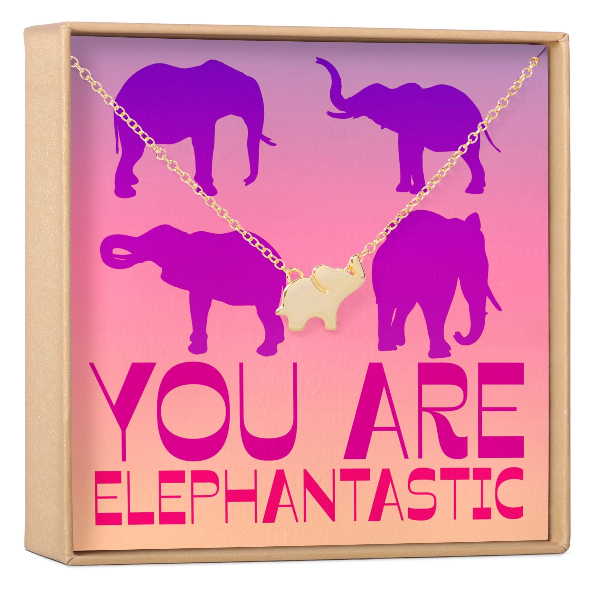 Gifts for Girls Elephant Pendant Necklace