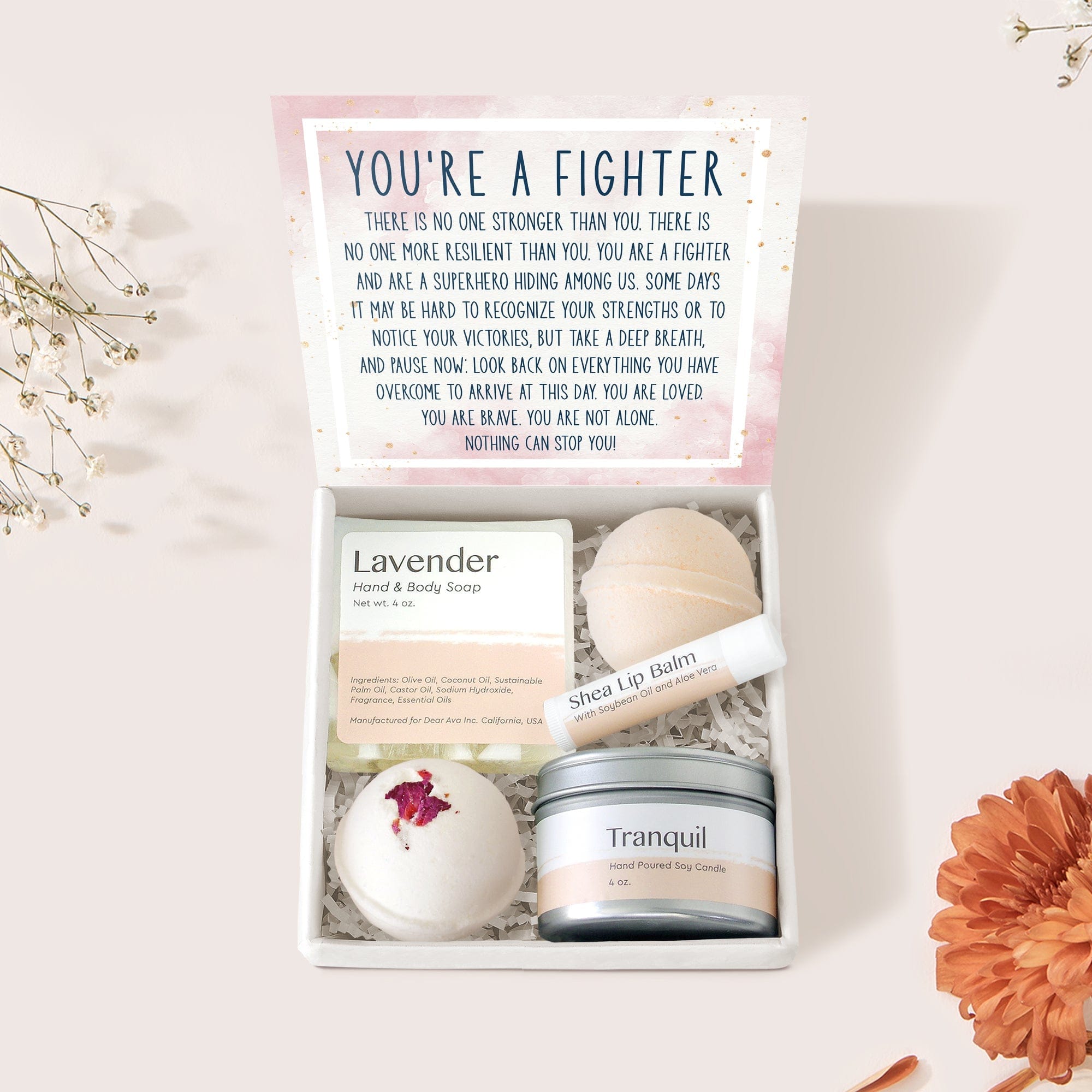 Gifts for Women with Cancer Spa Gift Box