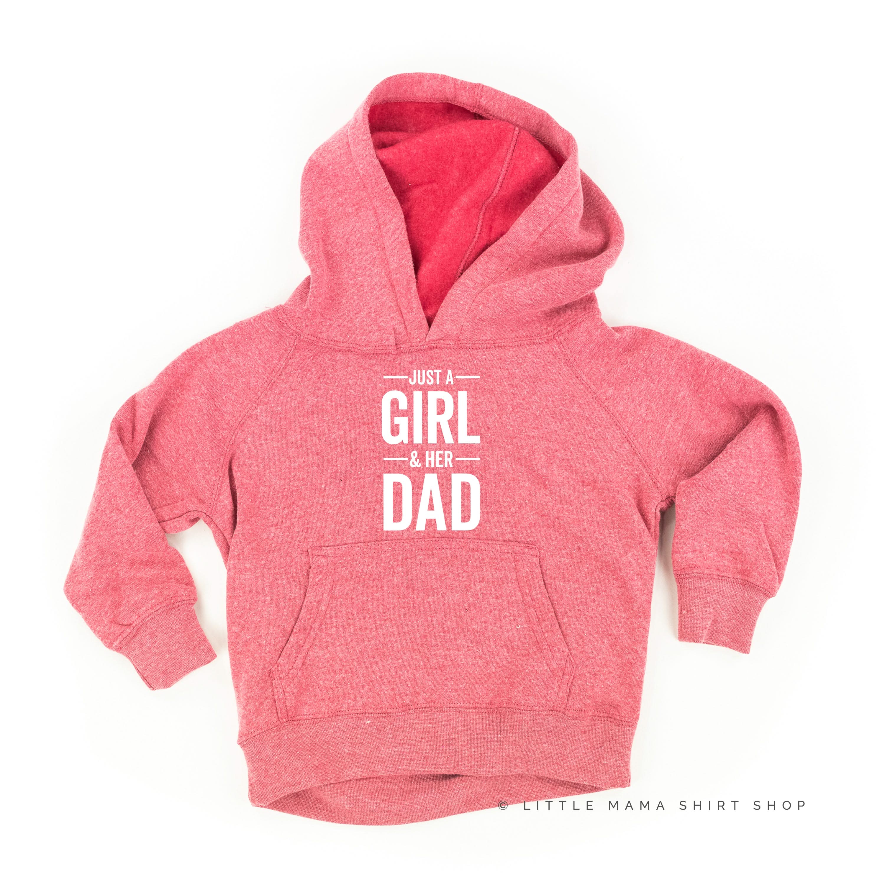 Just a Girl and Her Dad - Child Hoodie